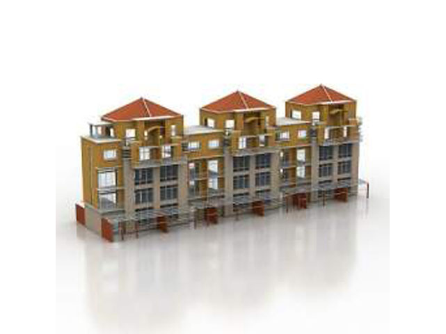 Free Building N5 3D model_3 For Architecture 3Ds Max Model Download